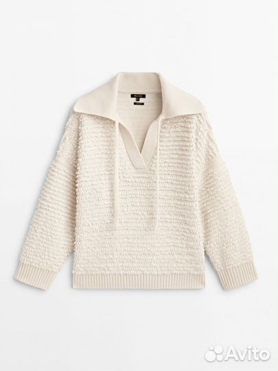 Свитер поло Massimo Dutti