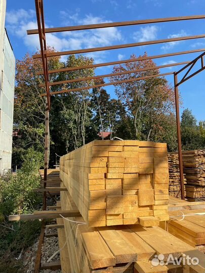 Брус обрезной 200х200х6000мм от производителя