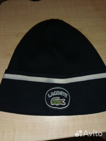 Шапка мужская lacoste Оригинал