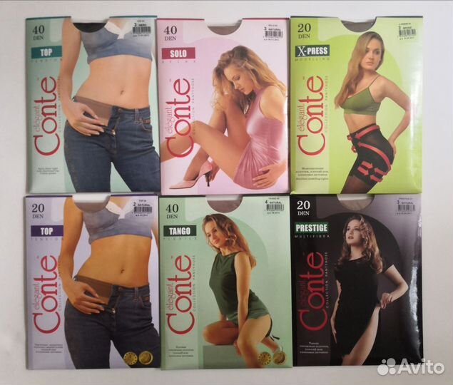 Колготки Conte Solo, X-press, Tango, Top, Prestige