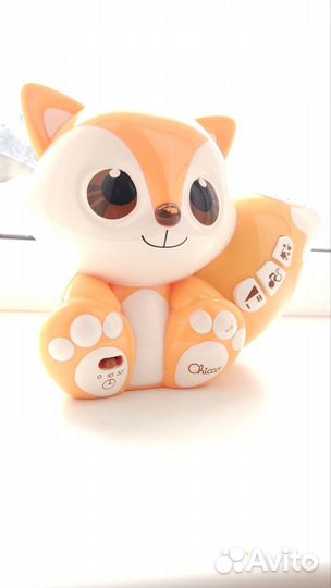 Игрушка ночник Chicco Проектор Лисенок