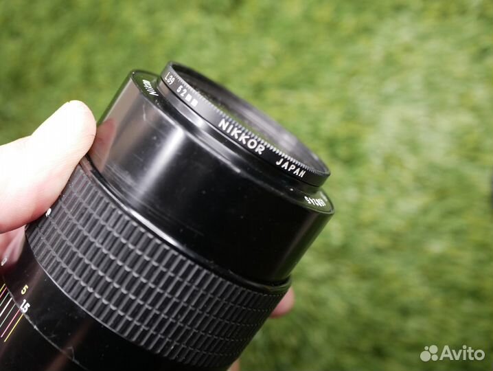 Nikon nikkor 135mm f2,8 светлый портретный