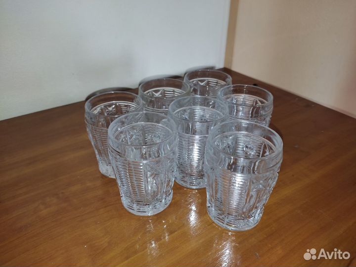 Кружки из хрусталя. СССР