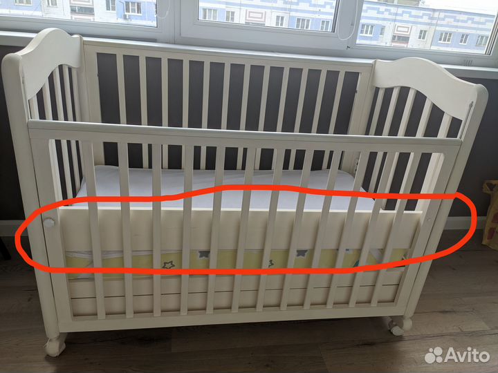 Детская кроватка-качалка