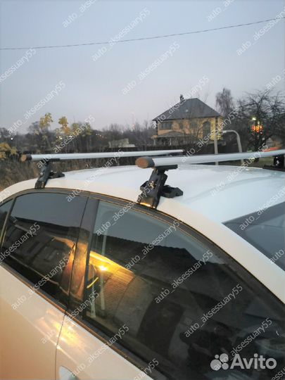 Багажник на гладкую крышу аэродинамический