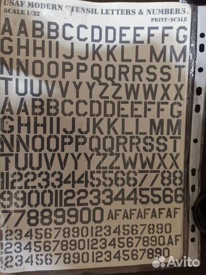 Декали 1/32, 1/35, 1/48