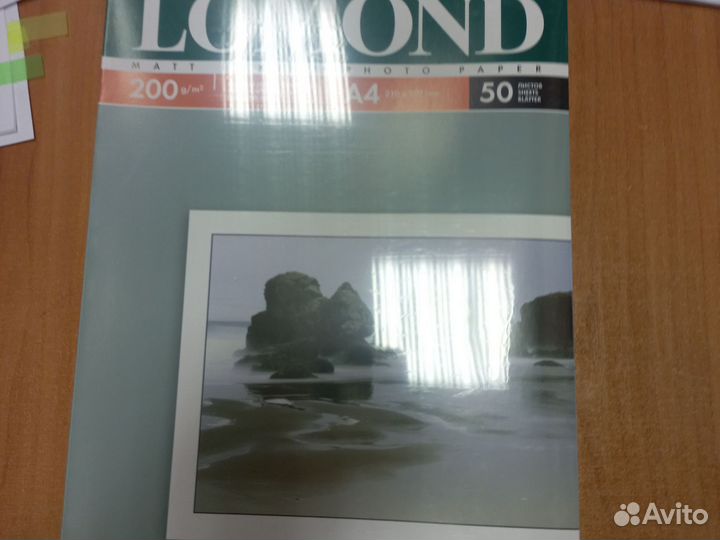 Фотобумага Lomond, матовая, двусторонняя