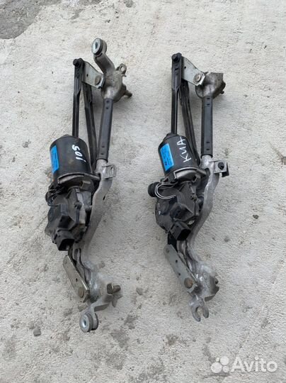 Трапеция дворников Хендай Солярис Рио 3