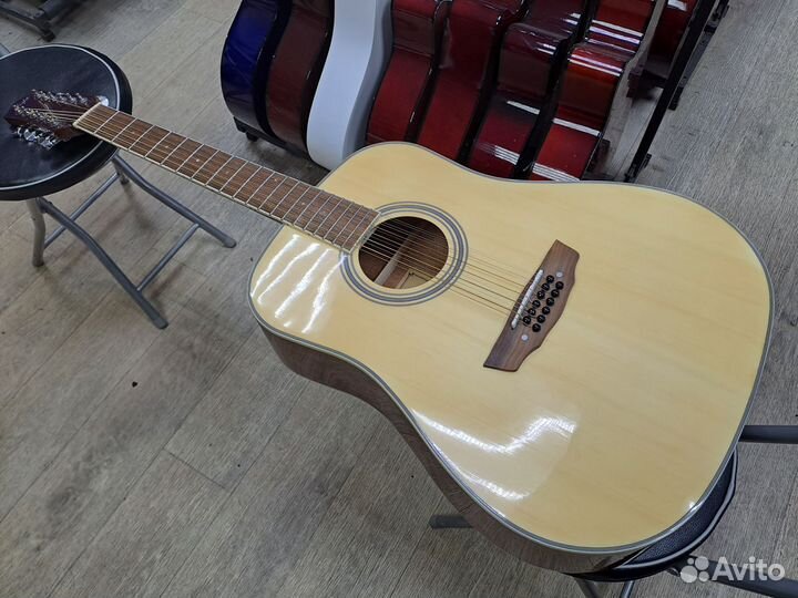 Гитара двенадцатиструнная (12струнная) Flight