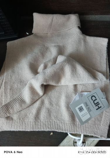 Новые сумочка, перчатки, манишка Sin