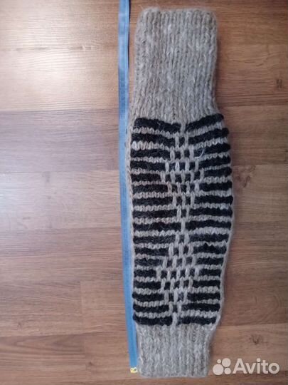 Наколенники из натуральной овечьей шерсти