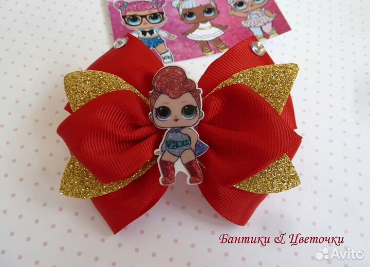 Заколочки, резиночки, бантики