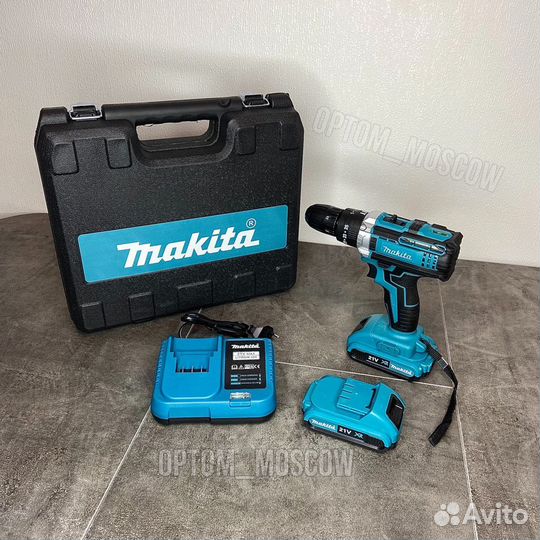 Дрель шуруповерт Makita + инструменты оптом