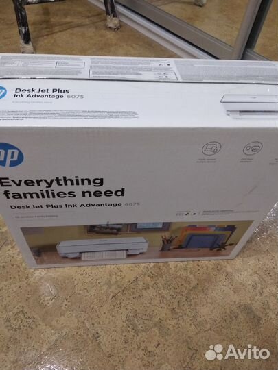 Мфу принтер HP DeskJet Plus ink Advantage 6075