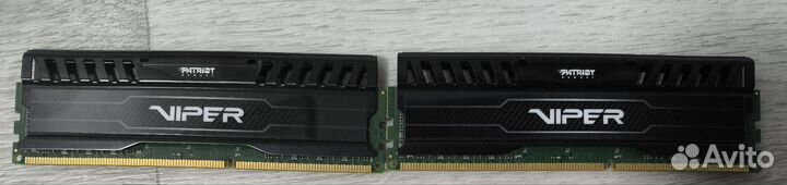 Оперативная память patriot viper 2x8gb ddr3