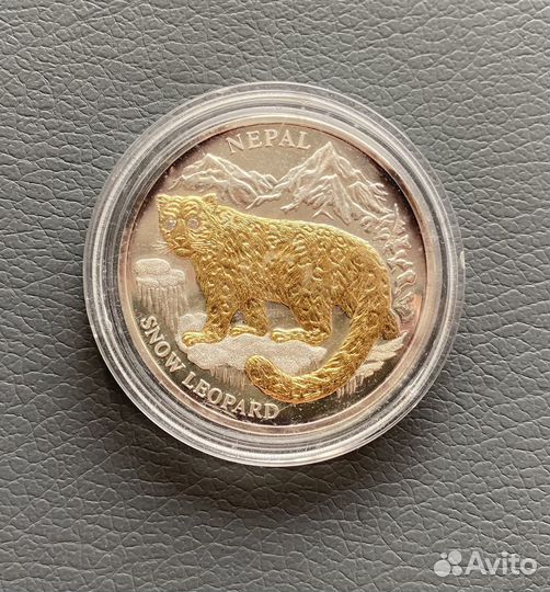 10 долларов Либерия Серебро Золото и Бриллианты