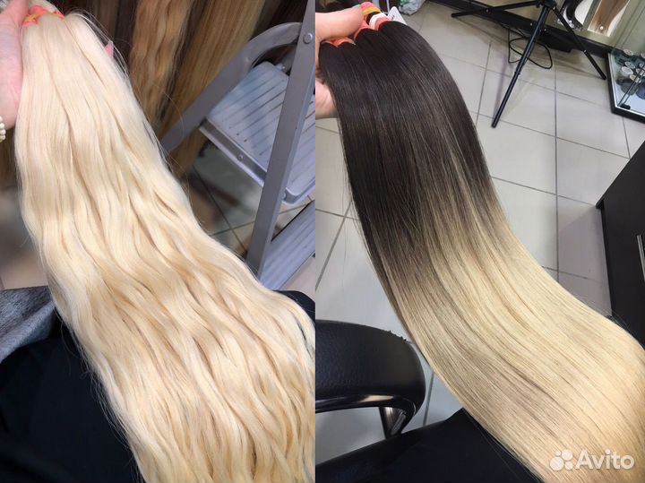 Волосы для наращивания, премиум, широкий выбор