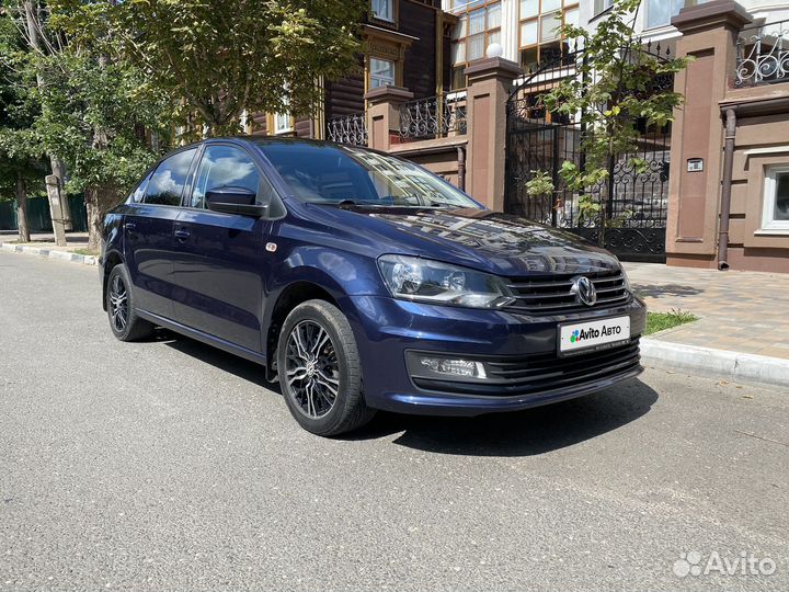 Volkswagen Polo 1.6 AT, 2016, 107 530 км