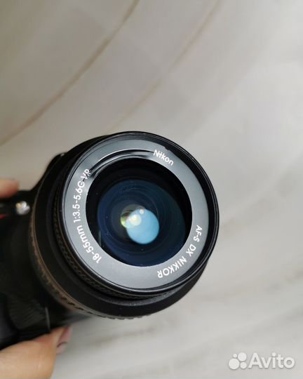 Объектив Nikon AF-S 55-200 и 18-55