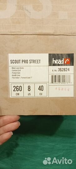 Сноубордические ботинки Head Scout Pro Street