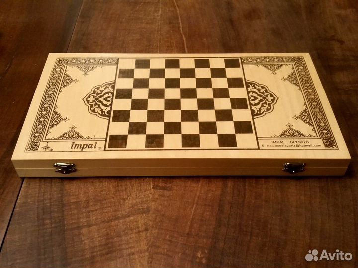 Нарды и шахматы деревянные