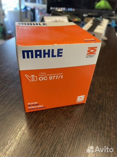 Масляный фильтр Mahle oc-977/1
