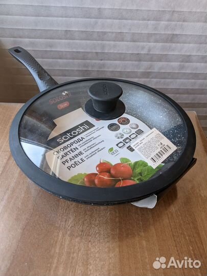 Сковорода satoshi 26 с крышкой