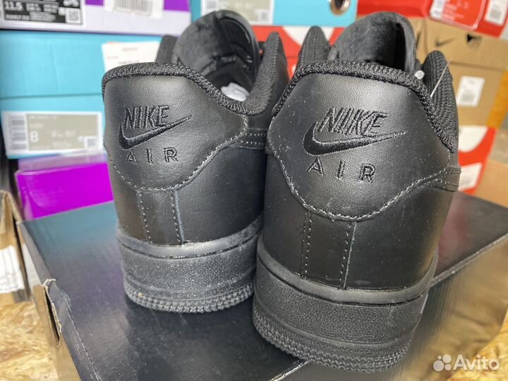 Кроссовки из кожи Nike Air Force 1 мужские