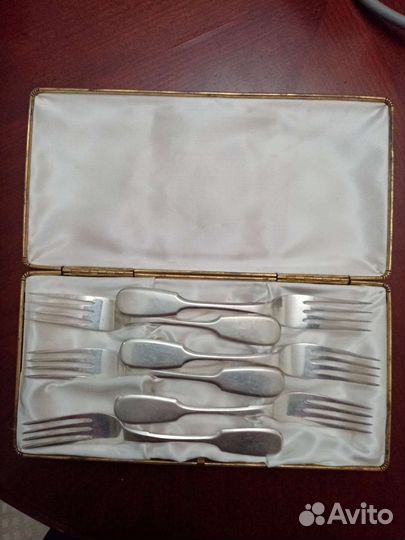 Серебро 84 пр вилки морозов