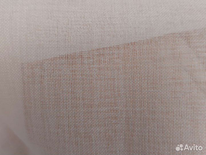 Готовый тюль лён батист