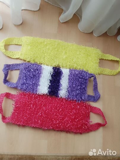 Мочалка ручной работы