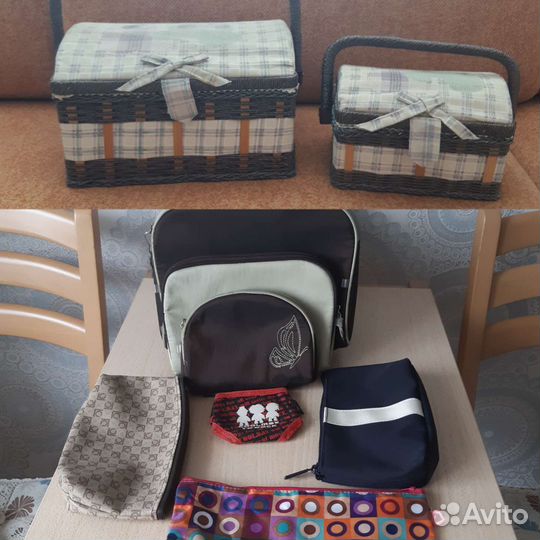 Косметички, шкатулки