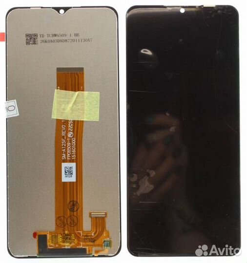 Дисплей для Samsung A12/M12 (A125F/A127F) (REV01)