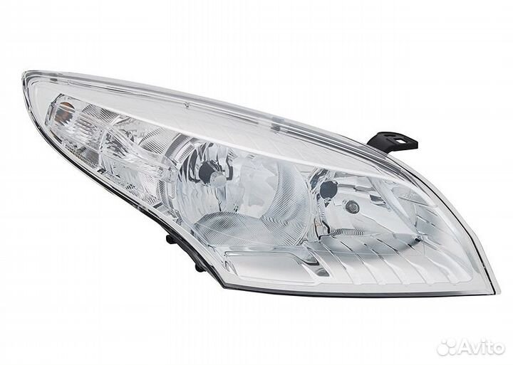 Фара правая Renault Megan 3 (Хром)