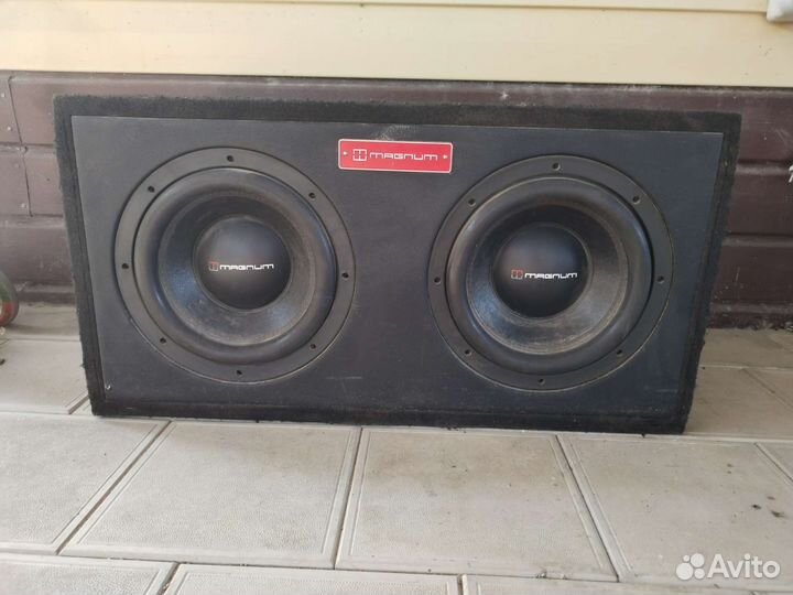 Сабвуфер magnum 2*10