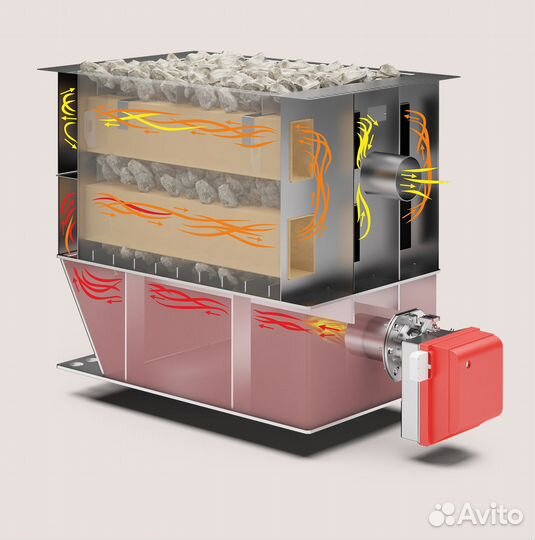 Печь для бани компар-55 Профи Теплодар