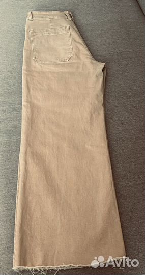 Джинсы широкие 38 размер Mango