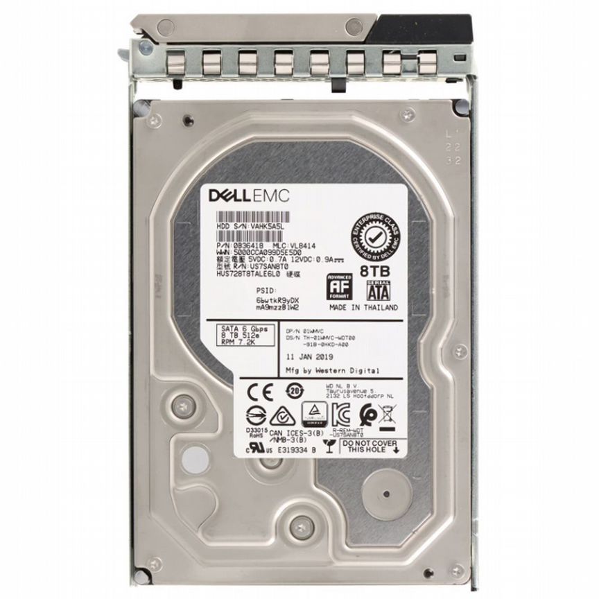 [04WXV5] Жесткий Диск Dell 8tb Sata3 3,5" Hdd 04wxv5