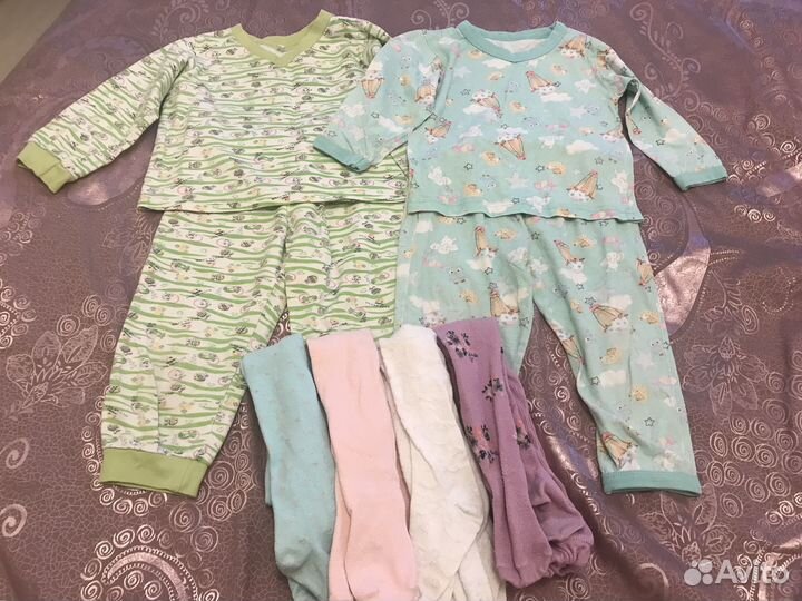Вещи пакетом на девочку размер 98
