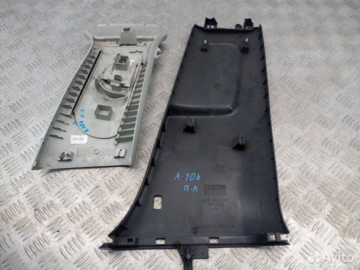 Обшивка стойки центральной левая Volkswagen Jetta