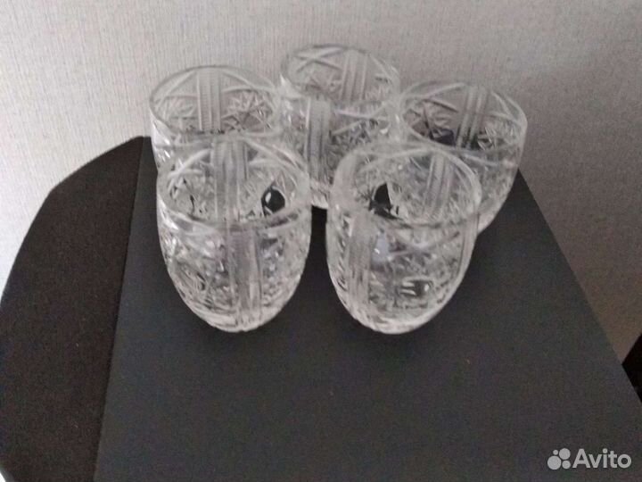 Стопки хрустальные СССР