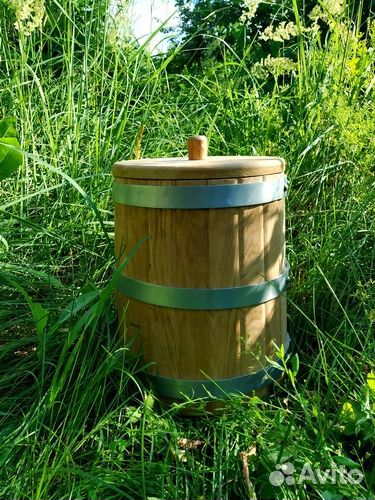 Кадка дубовая 30 л