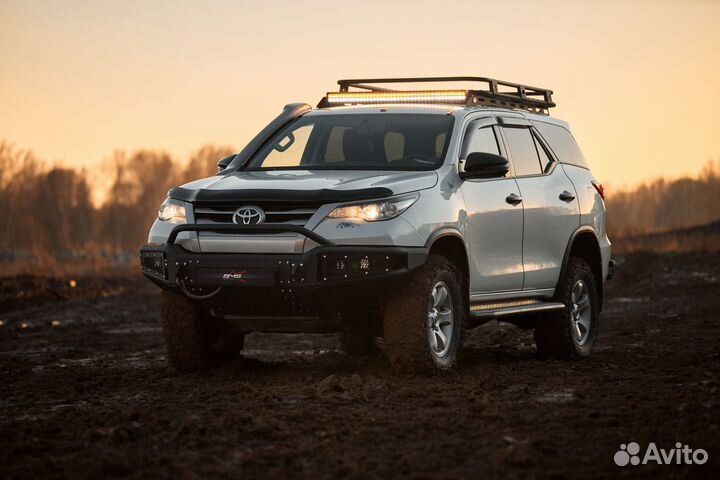 Силовой бампер передний Toyota Fortuner BMS alfa