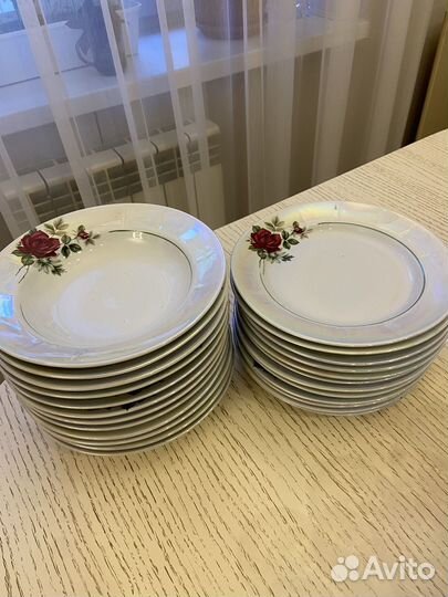 Тарелки столовые