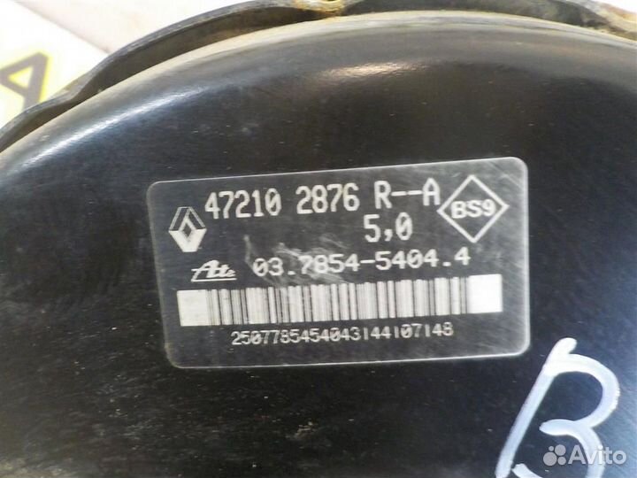 Усилитель тормозов вакуумный Renault Duster 2012