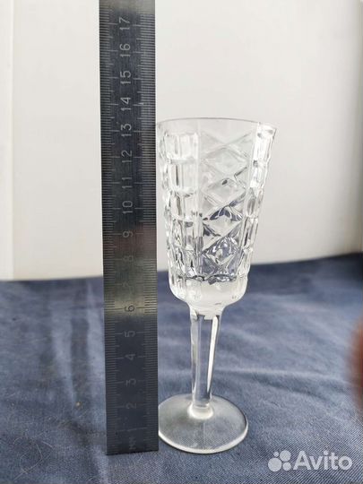 Хрустальные рюмки на ножке СССР