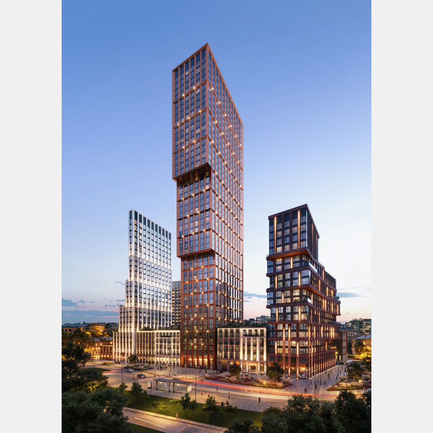 1-к. квартира, 37,9 м², 35/44 эт.