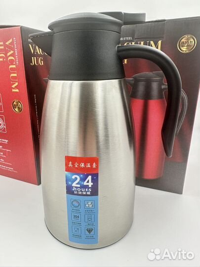 Термос кувшин 1,5 л нержавеюшая сталь