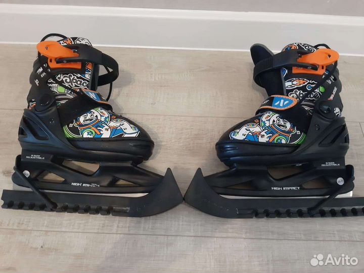 Коньки детские раздвижные Nordway р-р 26-31