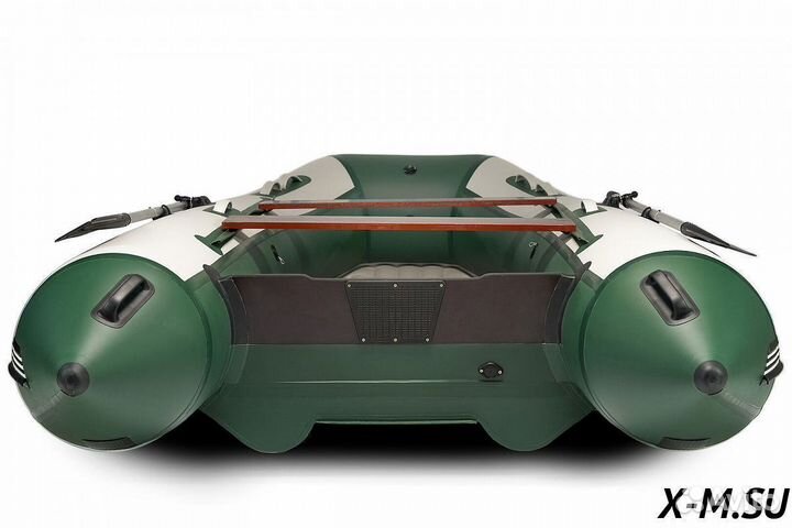 Лодка mishimo lite DF 400 (цвет серо-зеленый)